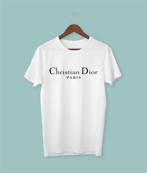 dior t shirt black and white|Luxury Men's T.